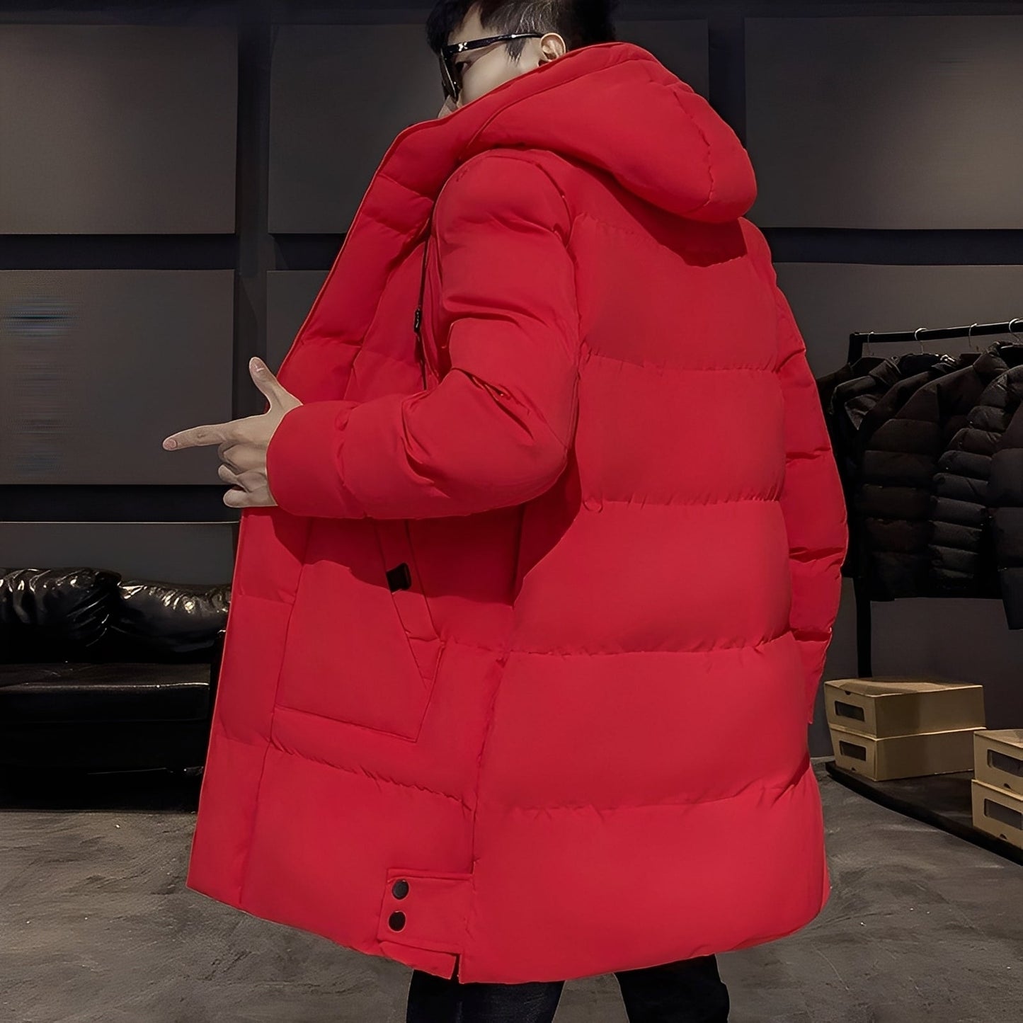 Bryan - Stil, parka călduroasă pentru bărbați