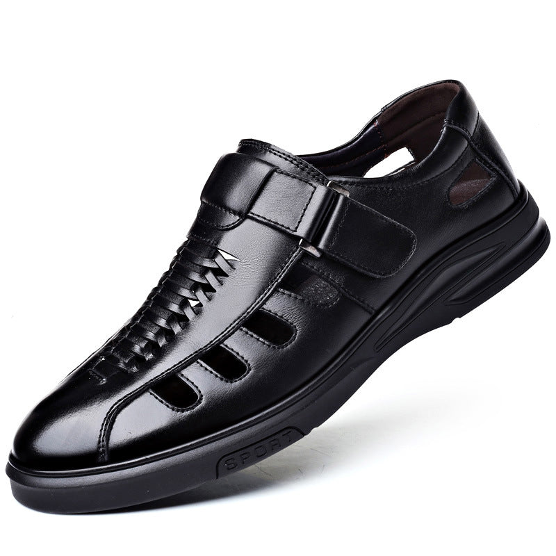 Nelson - Sandale elegante din piele deschisă pentru bărbați