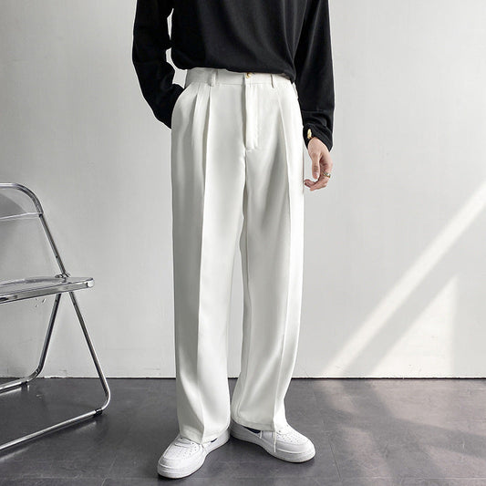 Caleb - Pantaloni eleganți, comozi, drepți pentru bărbați