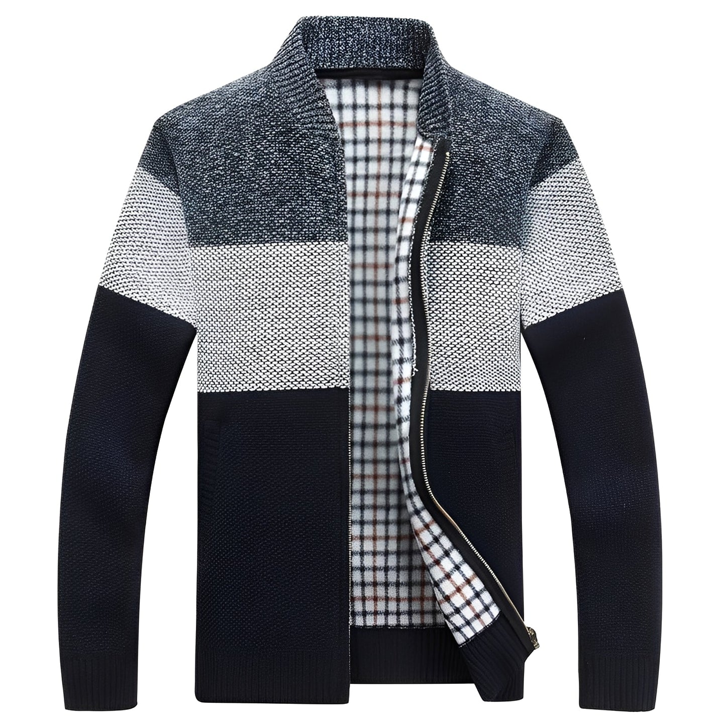 Samson - Jachetă de zi cu fleece pentru bărbați