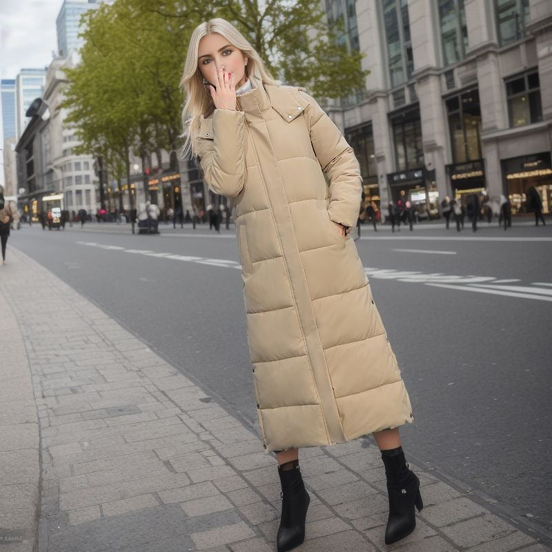 Paris – Jachetă de Iarnă Largă Lungă