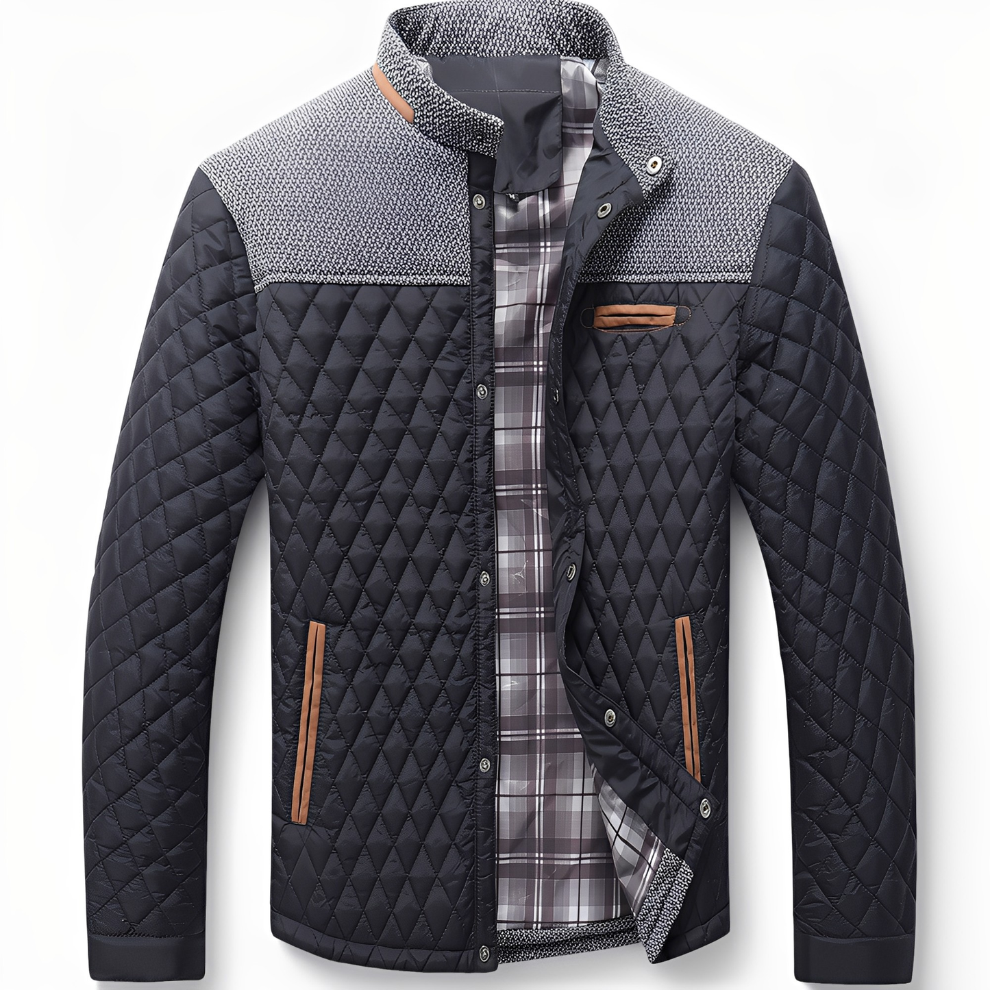 Alvin - Geacă matlasată casual pentru bărbați