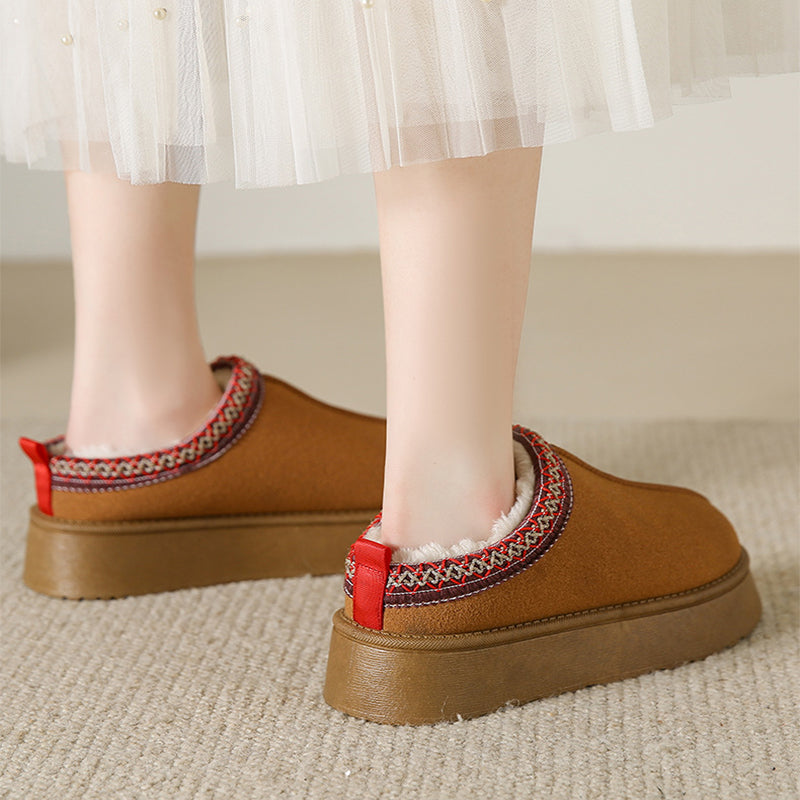 Scarlette - Pantofi de pluș comozi pentru femei