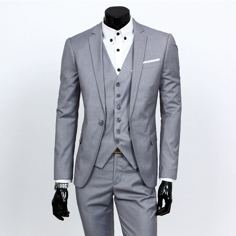 Reynard - Costum business elegant în set de 3 piese pentru bărbați