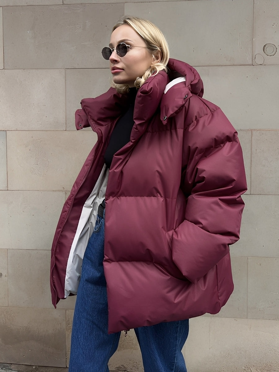 Loreen - Geacă caldă, bine căptușită, lejeră pentru femei