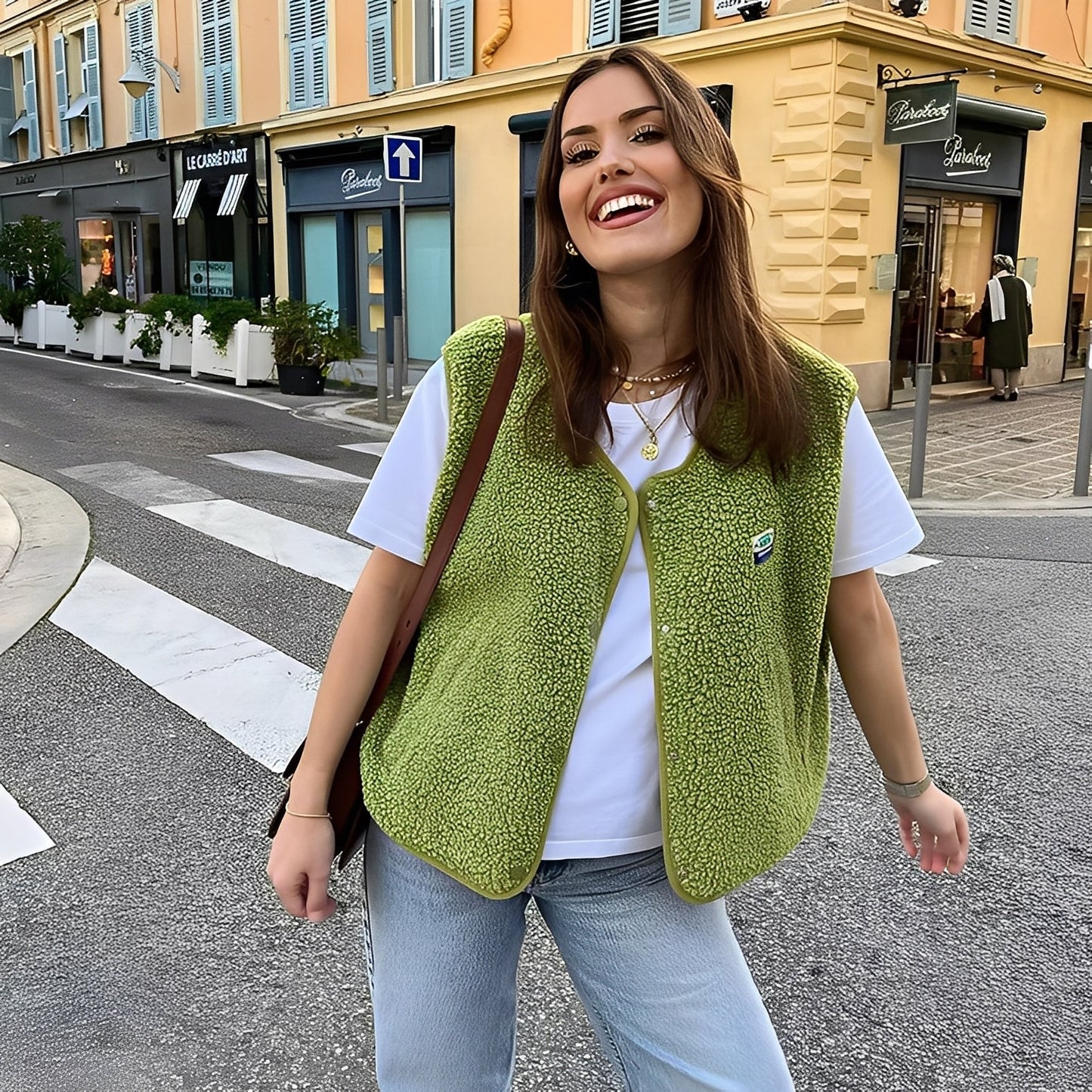 Vanessa - Jachetă Fleece Lejeră pentru Femei