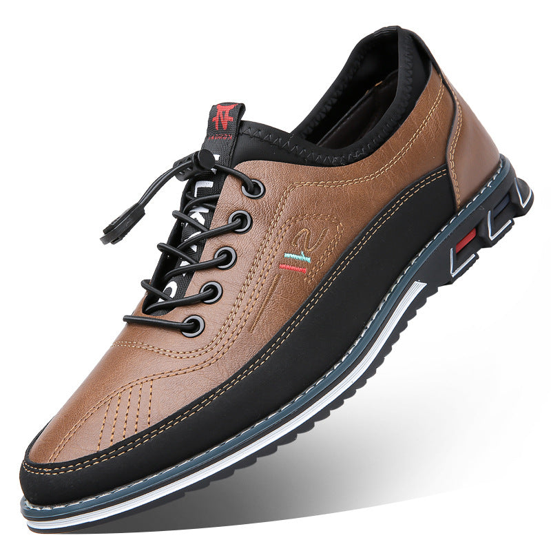 Aaron - Pantofi sport de piele antiderapanți pentru bărbați