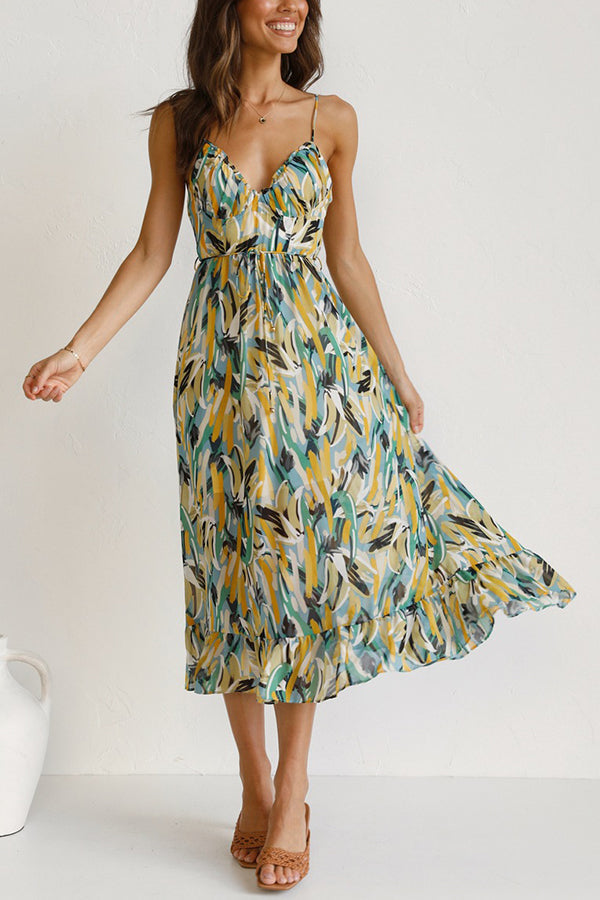 Charité – Rochie Midi Colorată