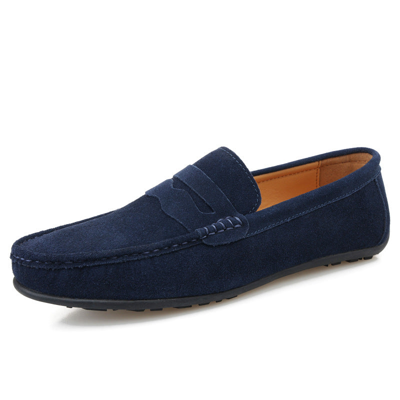 Gibson - Pantofi loafer retro din piele întoarsă pentru bărbați