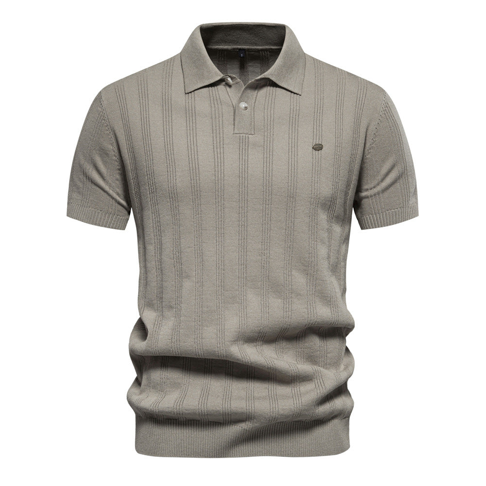 Bruce - Tricou polo lejer cu mâneci scurte pentru bărbați