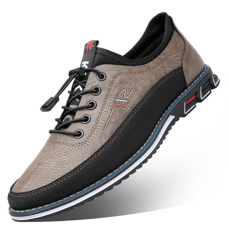 Aaron - Pantofi sport de piele antiderapanți pentru bărbați