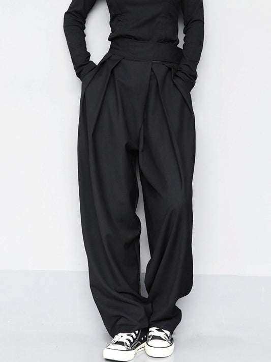 Marisa – Pantaloni evazați cu velcro
