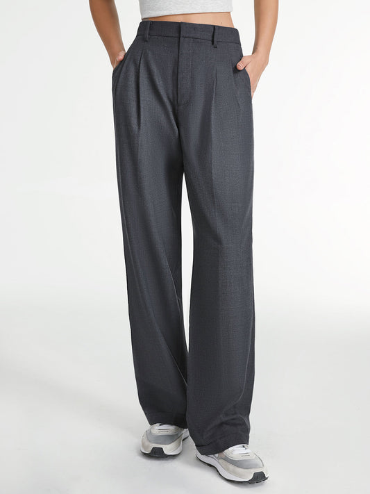 Amira – Pantaloni Drepți Bleu