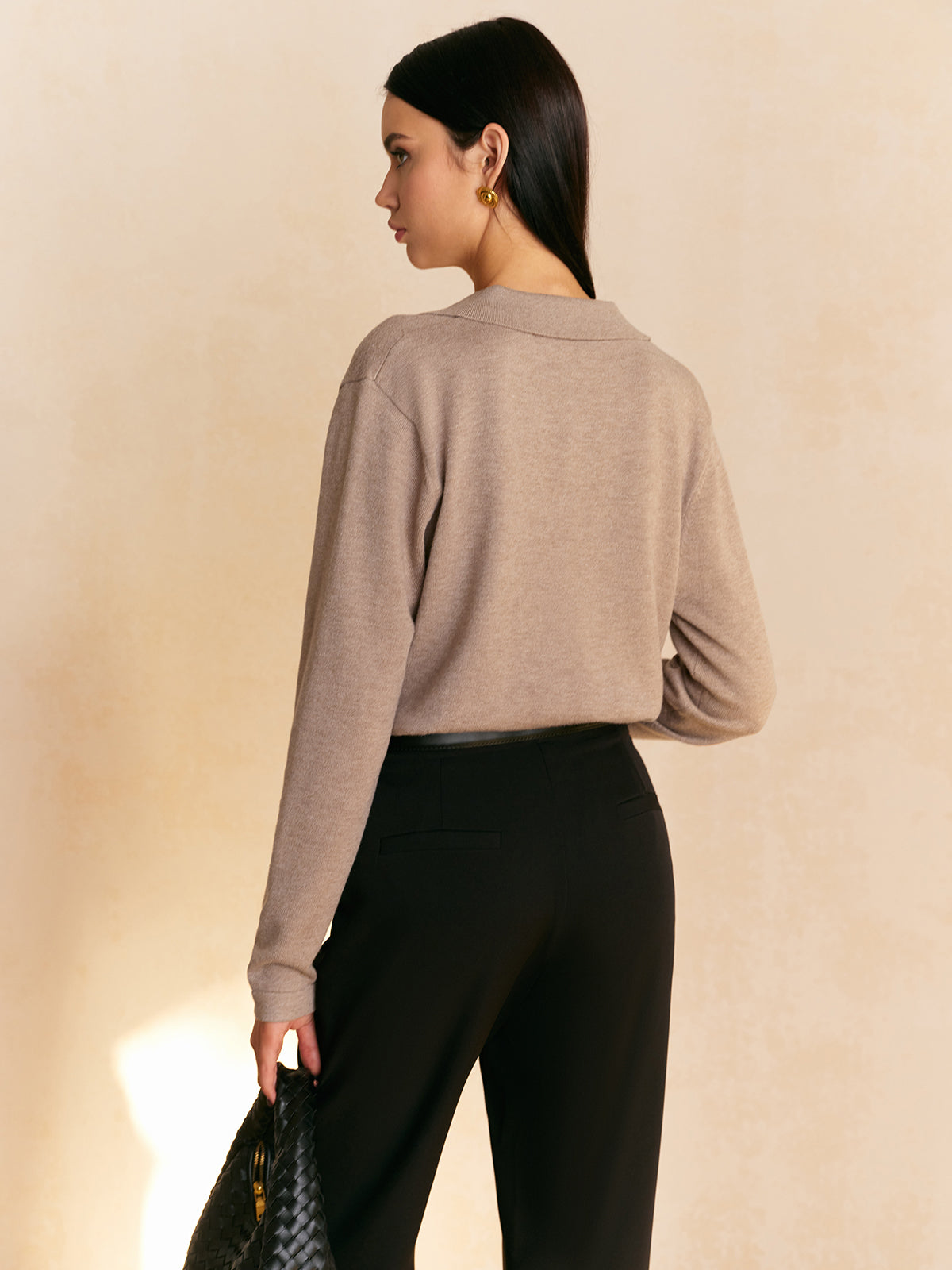 Fiona – Pulover cu guler lejer