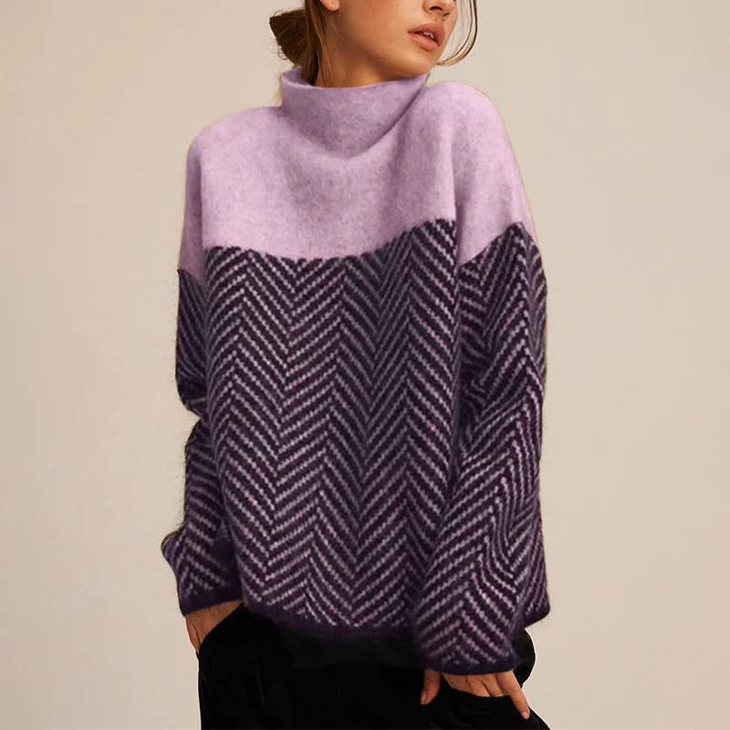 Yancy - Pulover elegant, gros și tricotat pentru femei