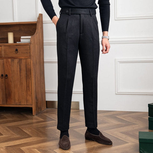 Milo – Pantaloni Negri de Zilnic
