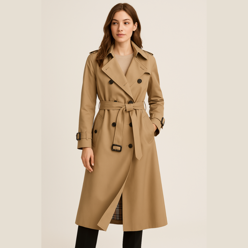 Chloé – Trenchcoat pentru femei cu nasturi dubli