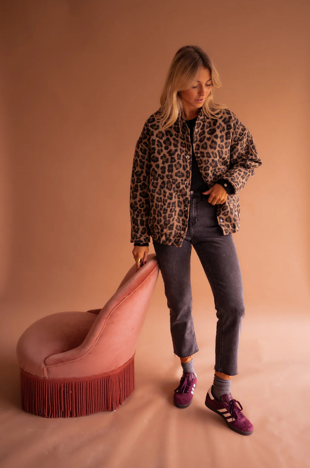Lea – Bomber Leopard