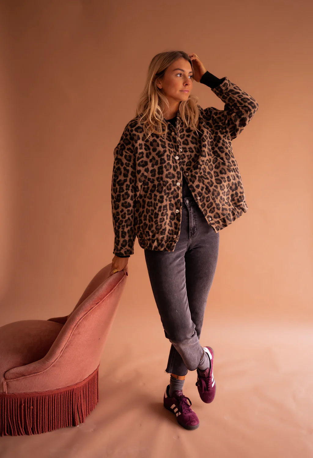 Lea – Bomber Leopard