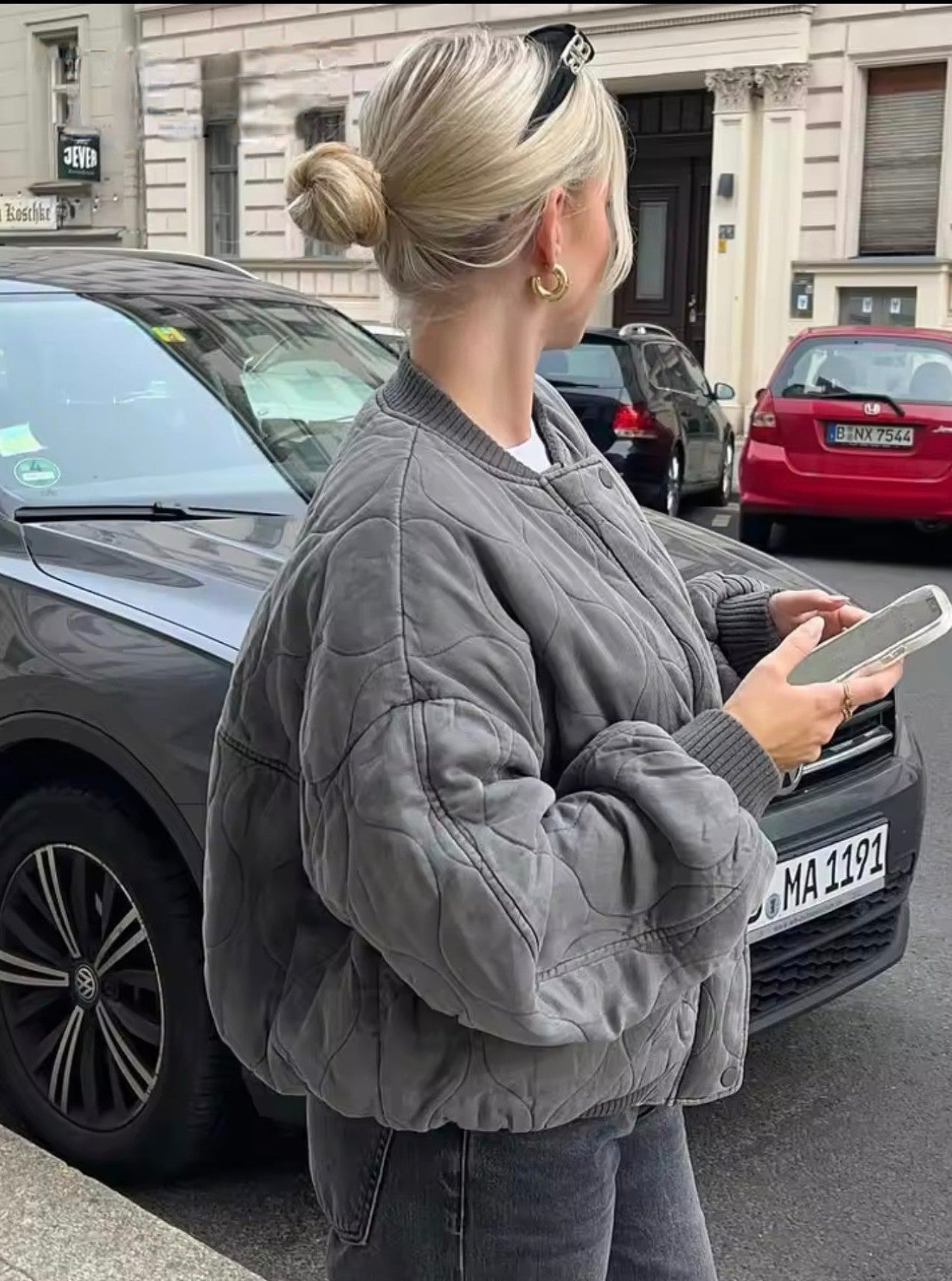Sofia – Jachetă Bomber Căptușită