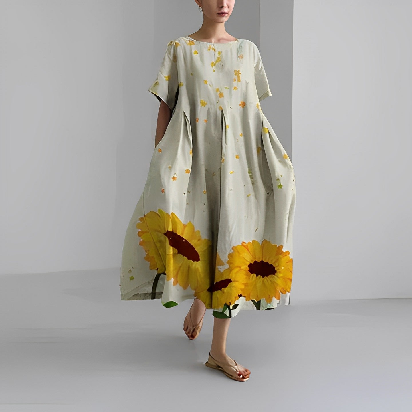 Ronja – Lejer Imprimat Rochie