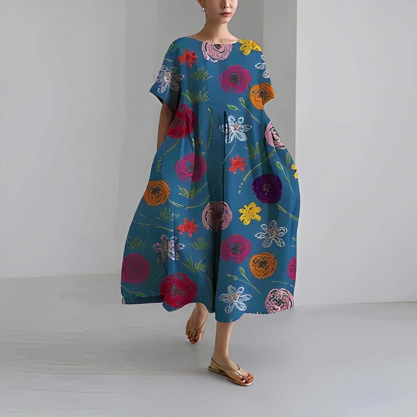 Ronja – Lejer Imprimat Rochie