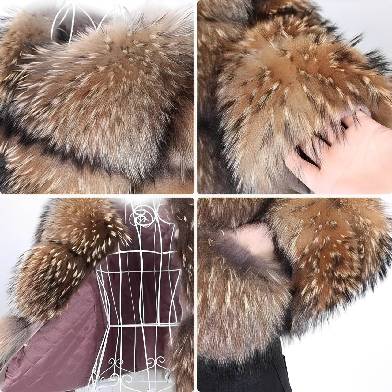 Melyssa – Manta Scurtă de Blană Elegantă