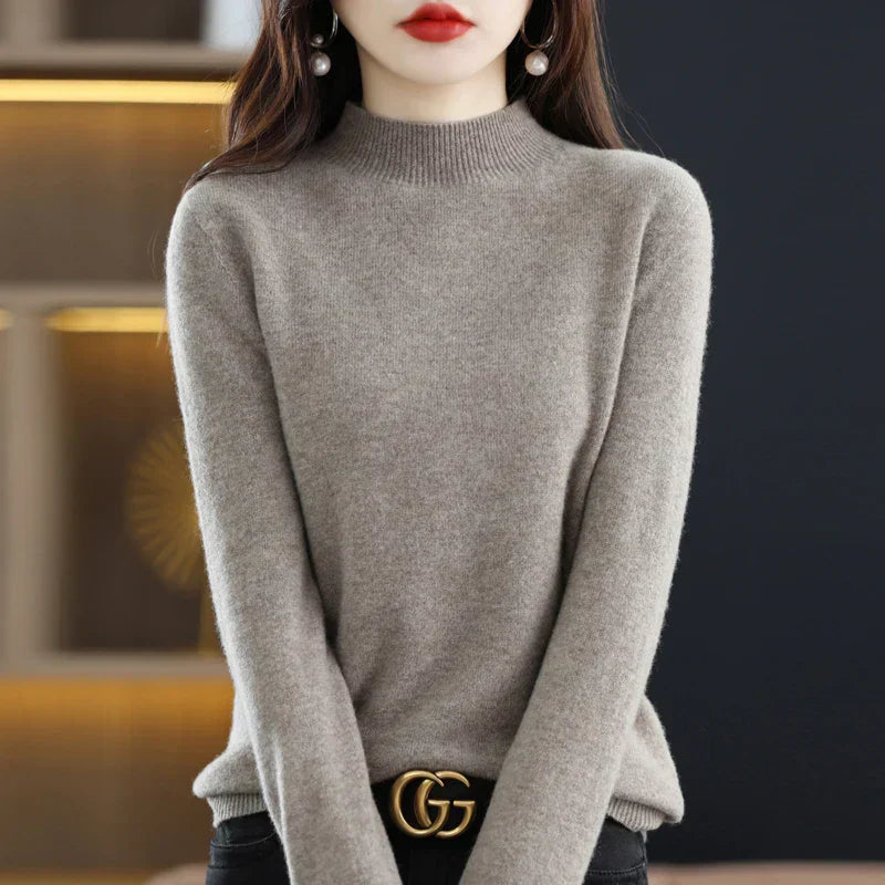 Carlotta – Pulover elegant cu model din braida
