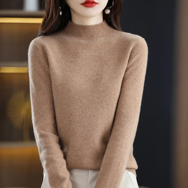 Carlotta – Pulover elegant cu model din braida