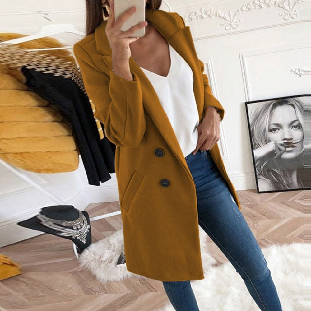 Jazy – Elegant Palton de Iarnă