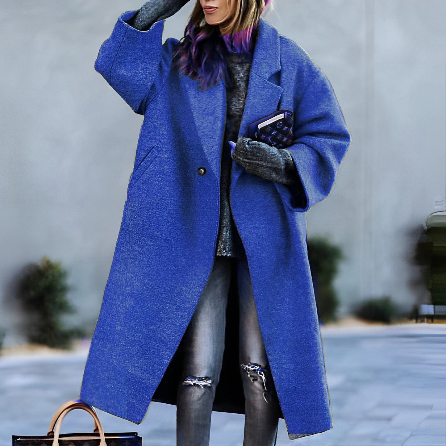 Yoni – Mantel în stil vintage clasic