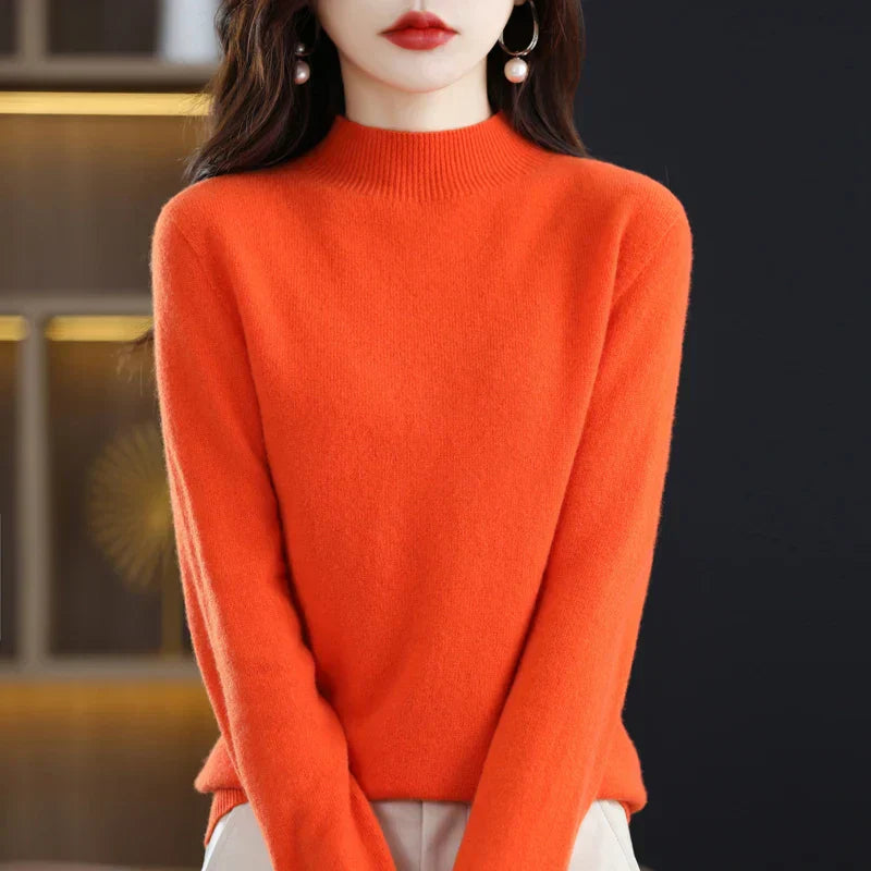 Carlotta – Pulover elegant cu model din braida