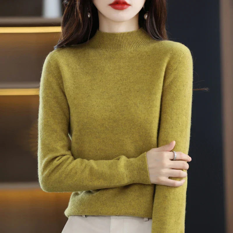 Carlotta – Pulover elegant cu model din braida