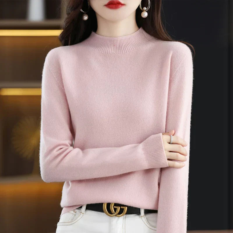 Carlotta – Pulover elegant cu model din braida