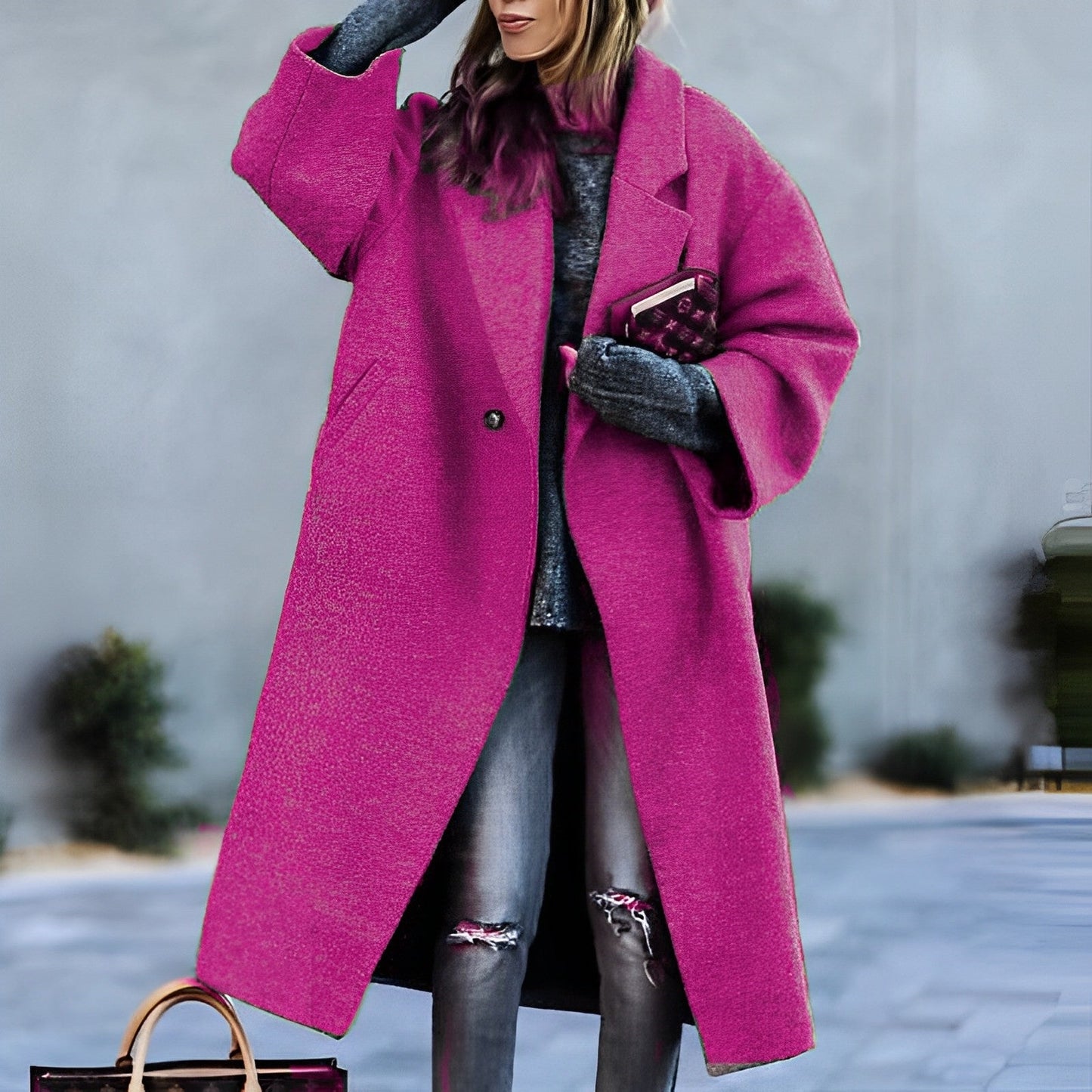 Yoni – Mantel în stil vintage clasic