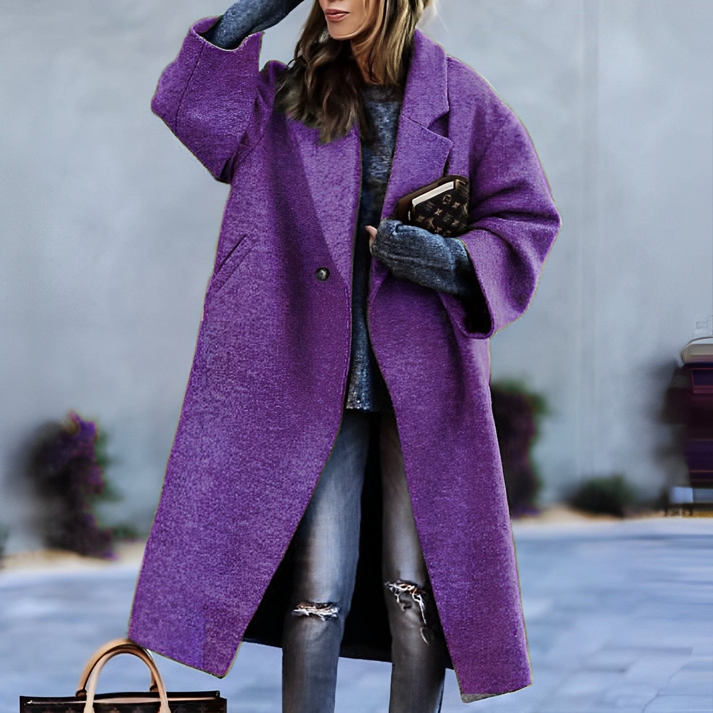 Yoni – Mantel în stil vintage clasic