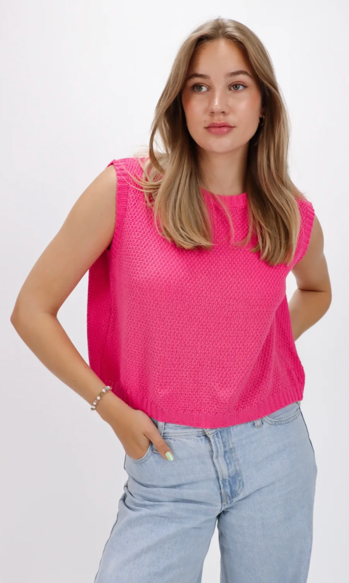 Irene – Top Tricotat Spate Deschis