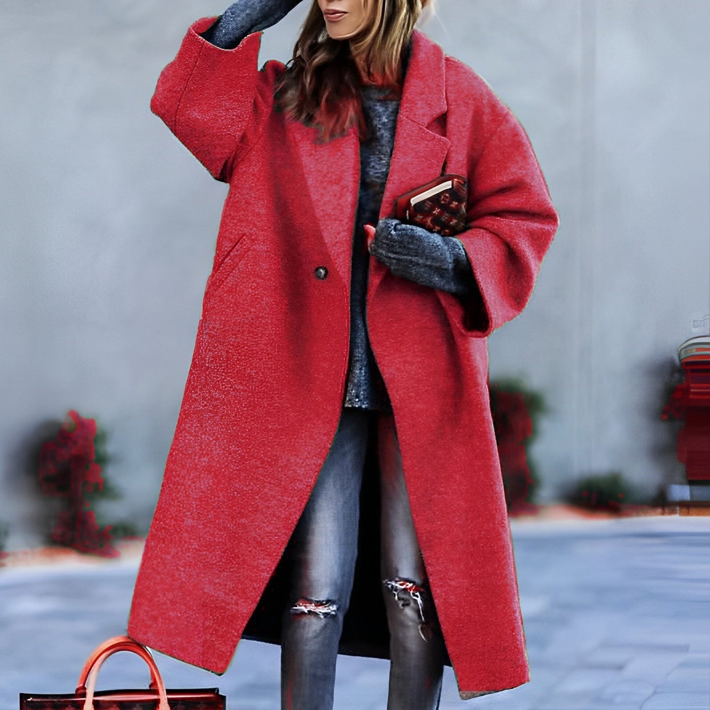Yoni – Mantel în stil vintage clasic