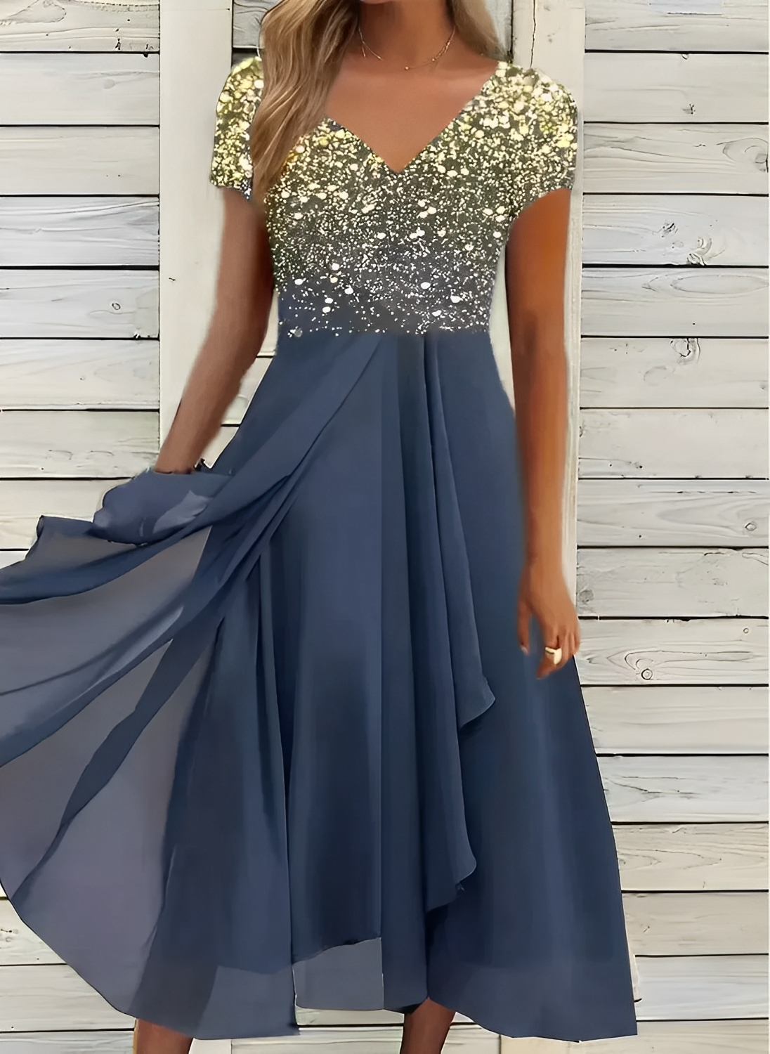 Sina – Rochie Florală Midi