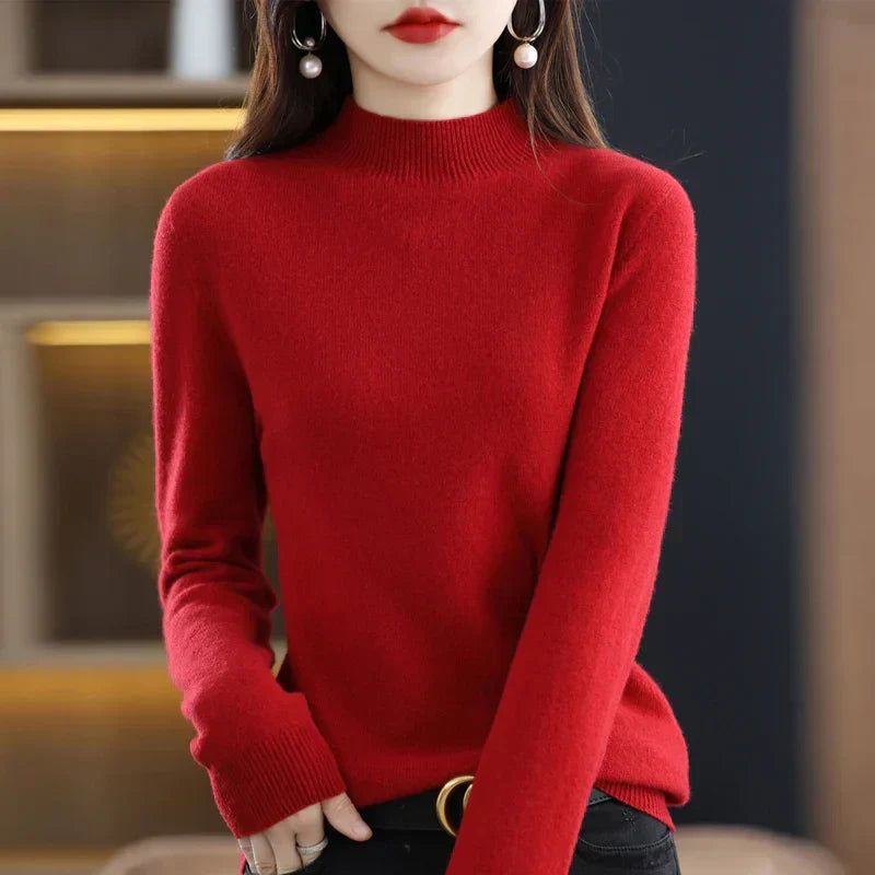 Carlotta – Pulover elegant cu model din braida