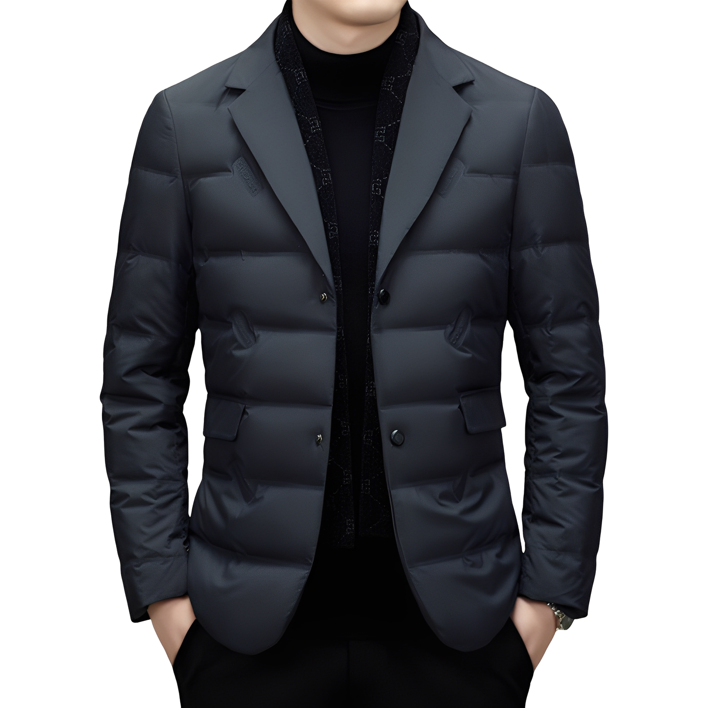 Andrew - Geacă stilată și călduroasă de puf pentru bărbați