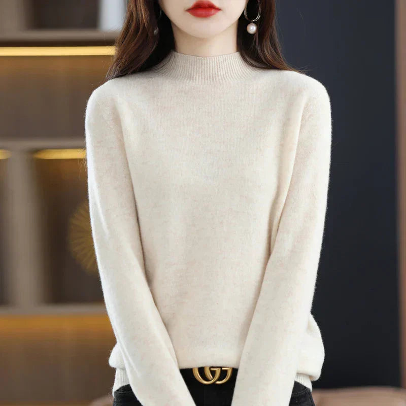 Carlotta – Pulover elegant cu model din braida
