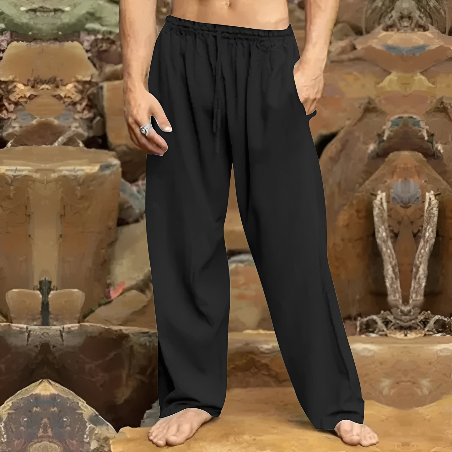 Norlan - Pantaloni largi și ușori pentru bărbați