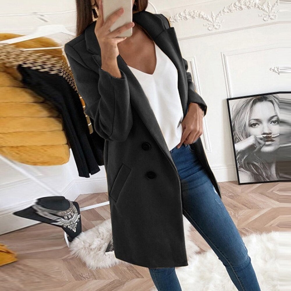 Jazy – Elegant Palton de Iarnă
