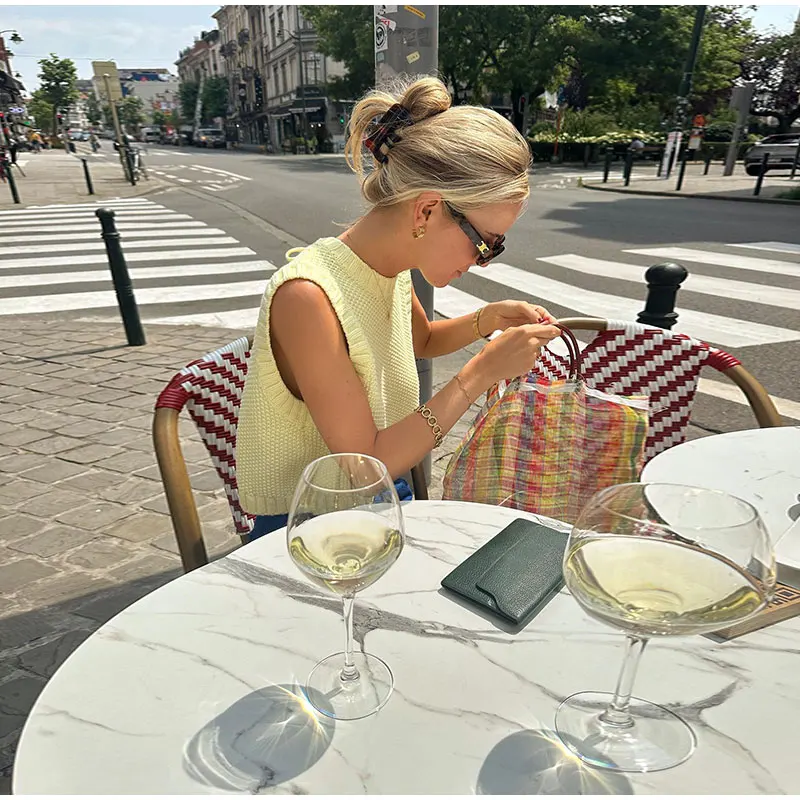 Irene – Top Tricotat Spate Deschis