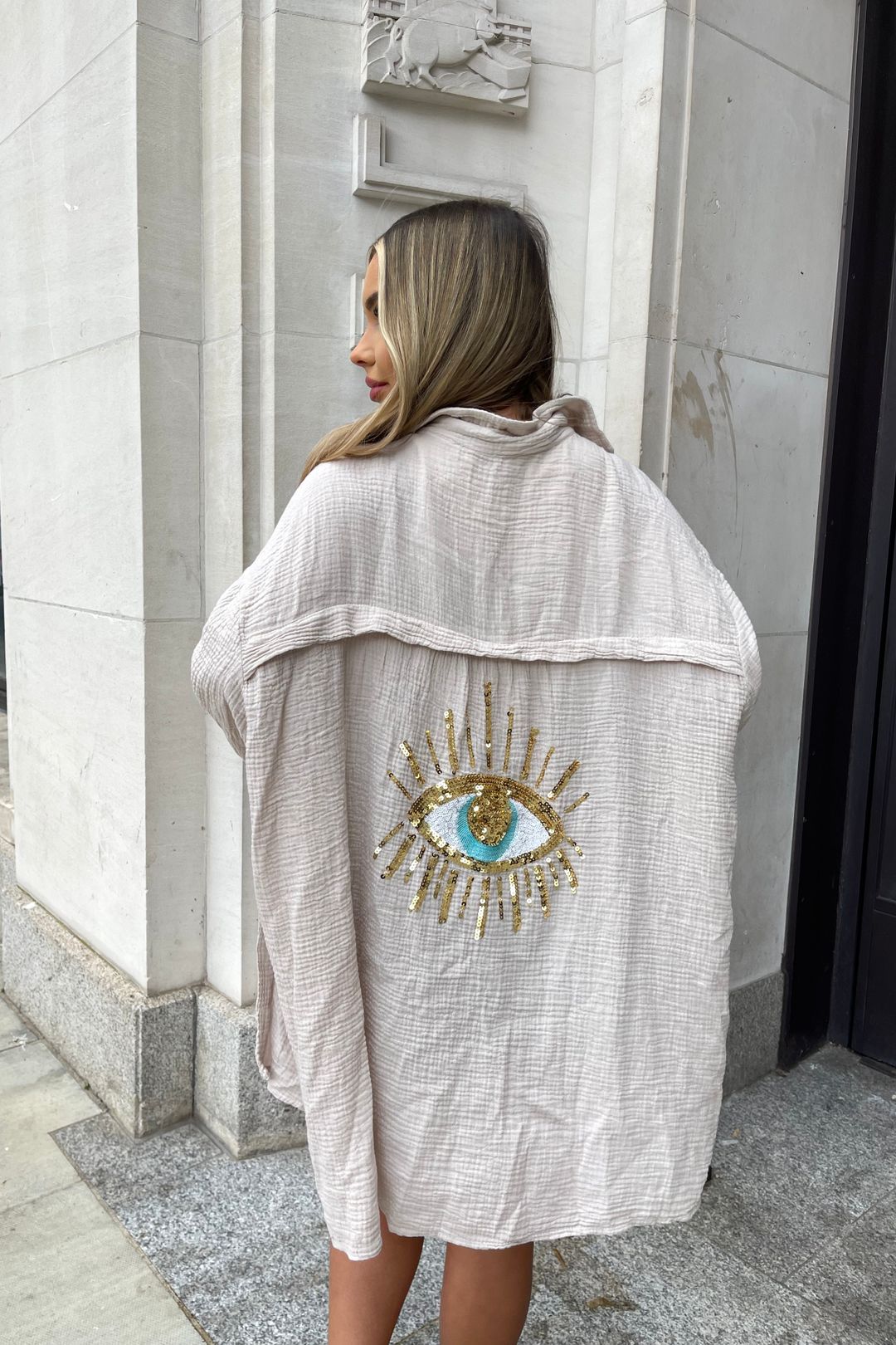 Giada – Kimono Brodat Oversize