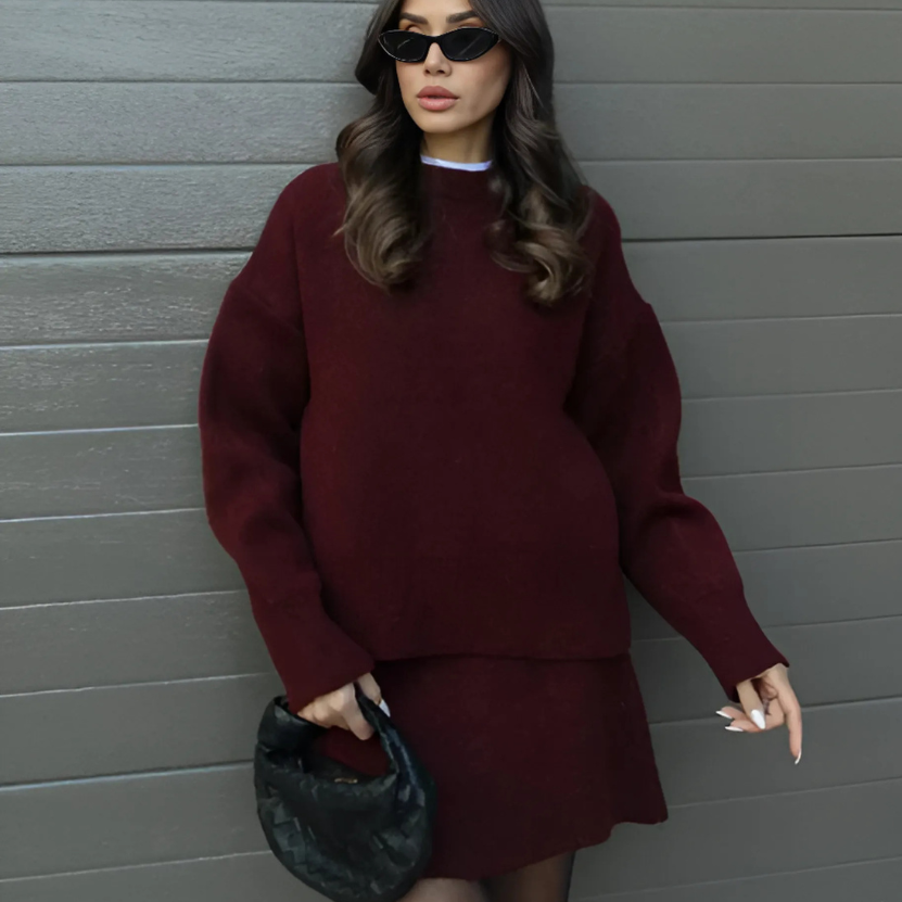 Amelie – Fustă & Pulover Set