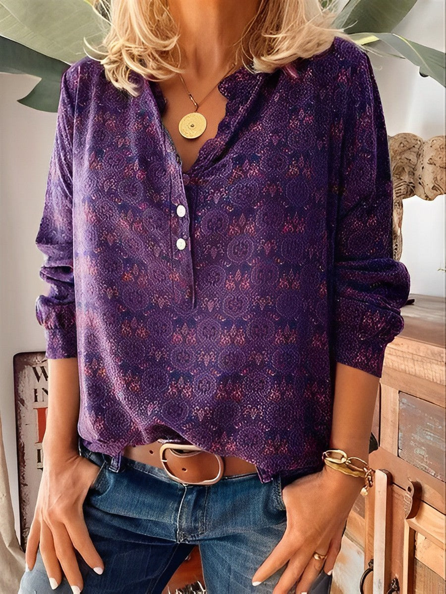 Adelinde – Top de vară vintage lejer