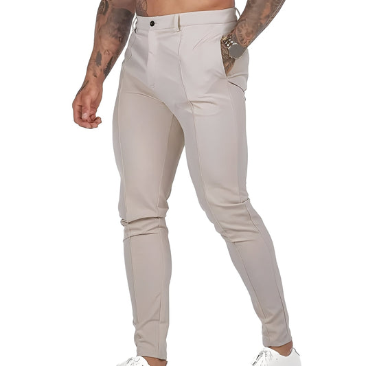 Stuart - Pantaloni Slim-Fit Lejeri pentru Bărbați