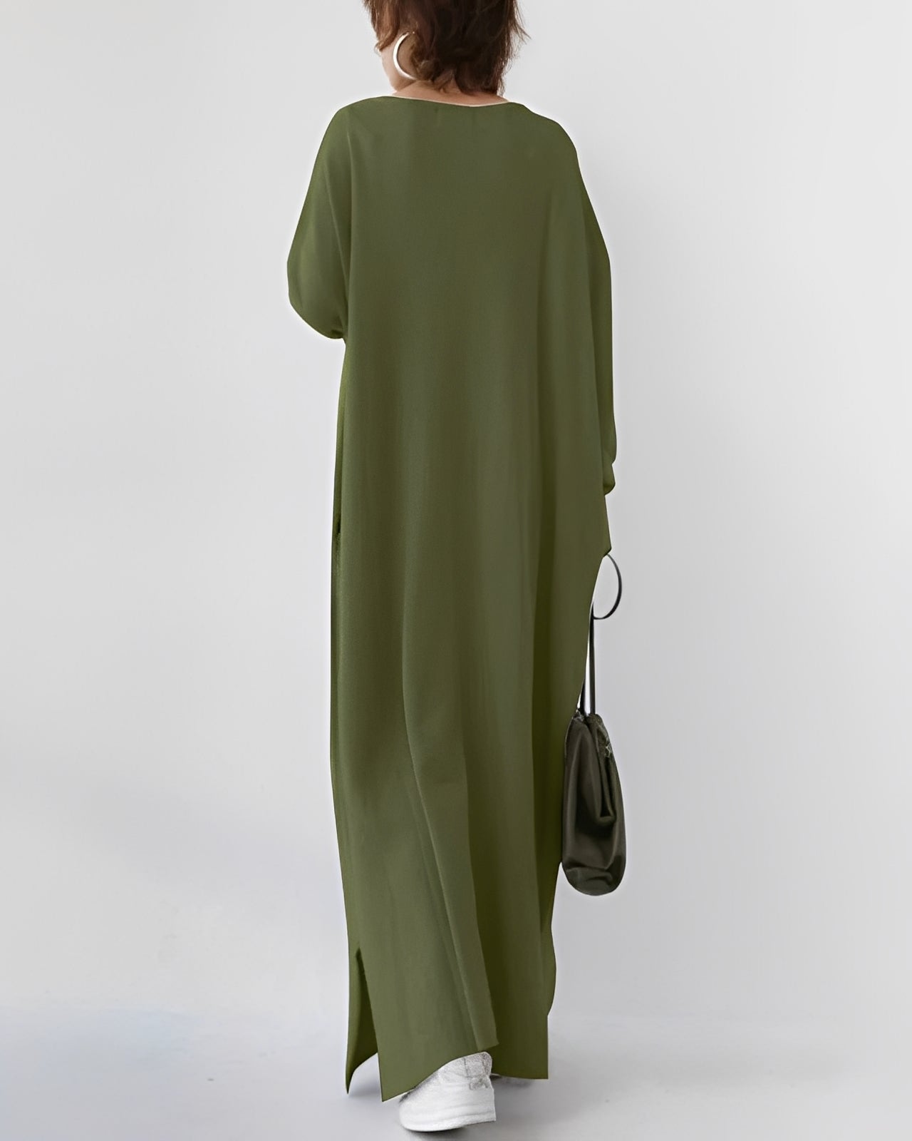 Eliana – Rochie Lungă cu Mâneci Lungi